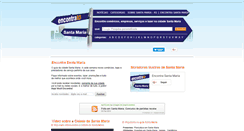 Desktop Screenshot of encontrasantamaria.com.br